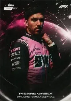 2026 Topps Lights Out Formula 1 feature card