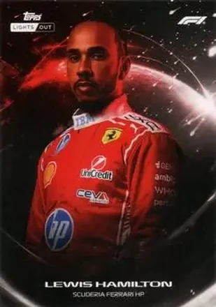 2026 Topps Lights Out Formula 1 #NNO Lewis Hamilton
