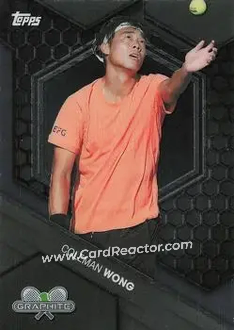 2026 Topps Graphite #2 - Coleman Wong - Front