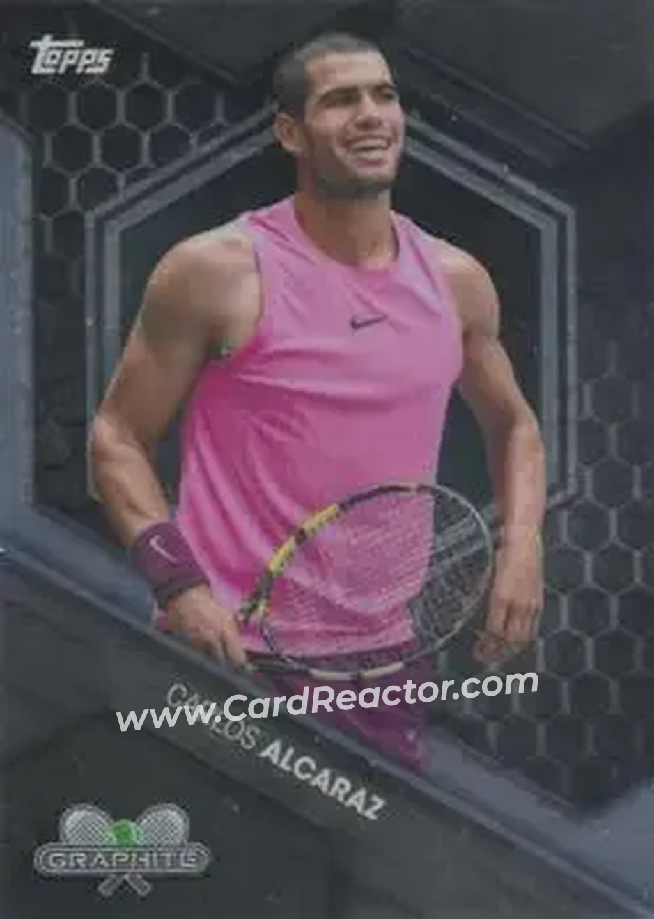 2026 Topps Graphite #3 - Carlos Alcaraz - Front