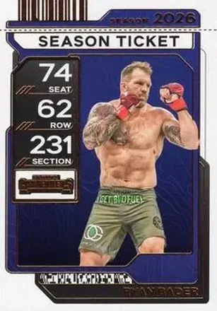 2026 Panini Contenders PFL #51 - Ryan Bader