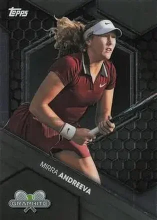 2026 Topps Graphite #15 - Mirra Andreeva