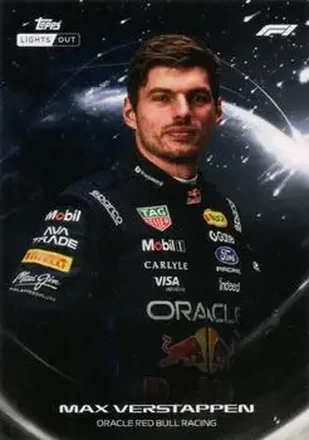 2026 Topps Lights Out Formula 1 #NNO - Max Verstappen - Oracle Red Bull Racing