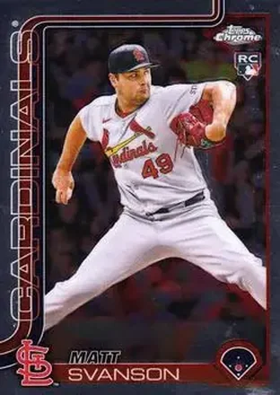 2025 Topps Chrome Update #USC5 - Matt Svanson - St. Louis Cardinals