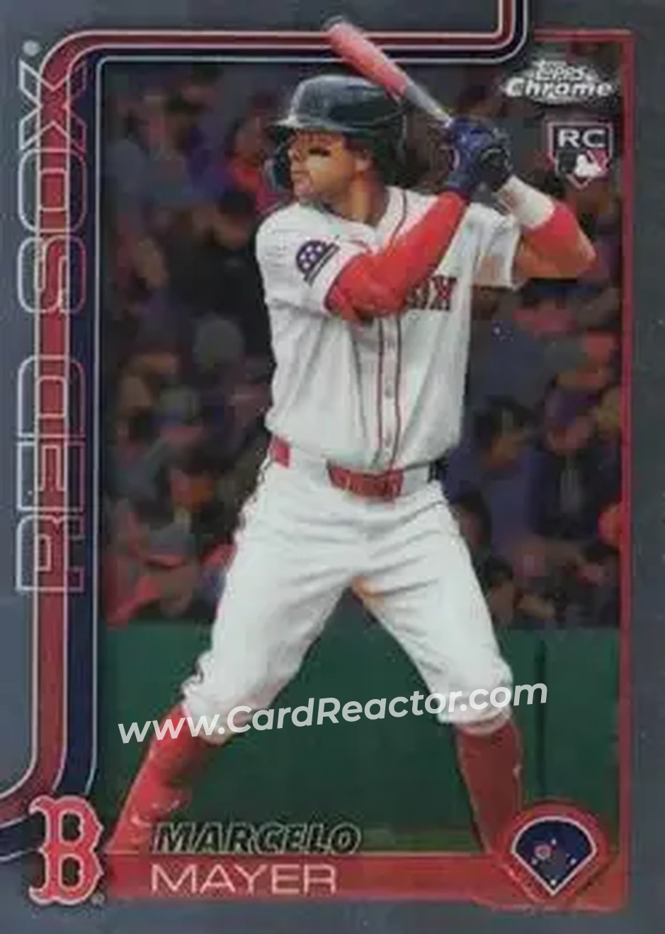 2025 Topps Chrome Update #USC9 - Marcelo Mayer - Boston Red Sox - Front