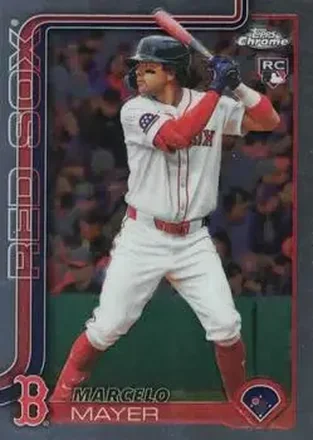 2025 Topps Chrome Update #USC9 - Marcelo Mayer - Boston Red Sox