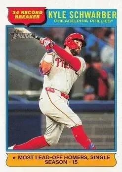 2025 Topps Heritage feature card