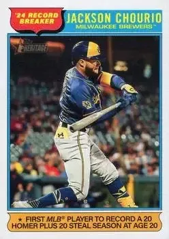 2025 Topps Heritage feature card