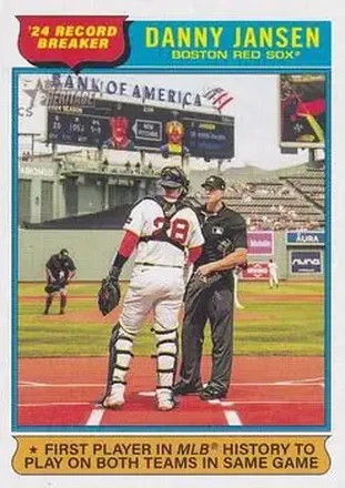 2025 Topps Heritage #6 - Danny Jansen - Boston Red Sox