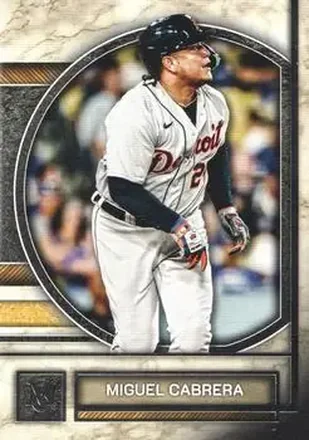 2025 Topps Museum Collection #7 Miguel Cabrera