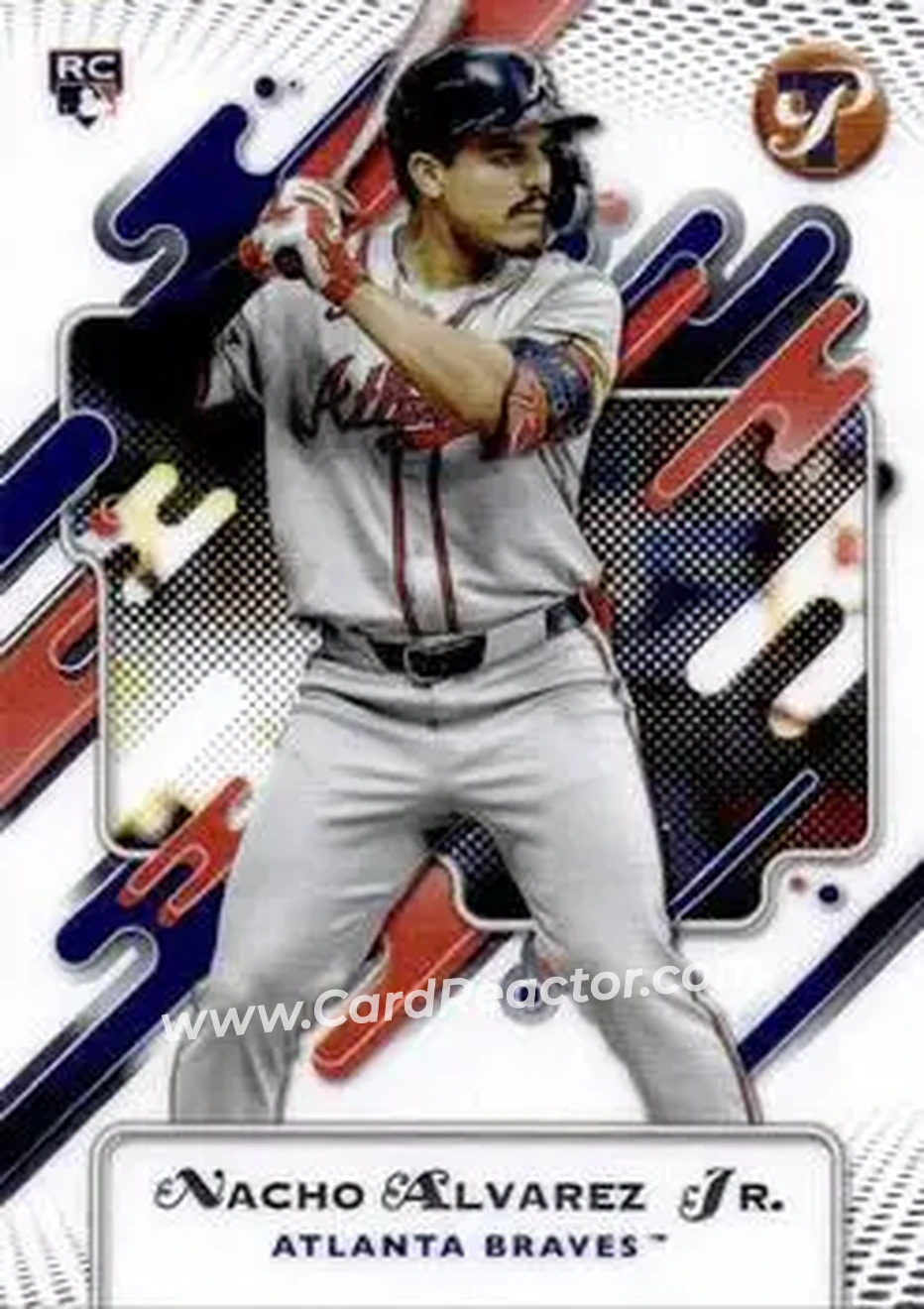 2025 Topps Pristine #10 - Nacho Alvarez Jr. - Atlanta Braves - Front