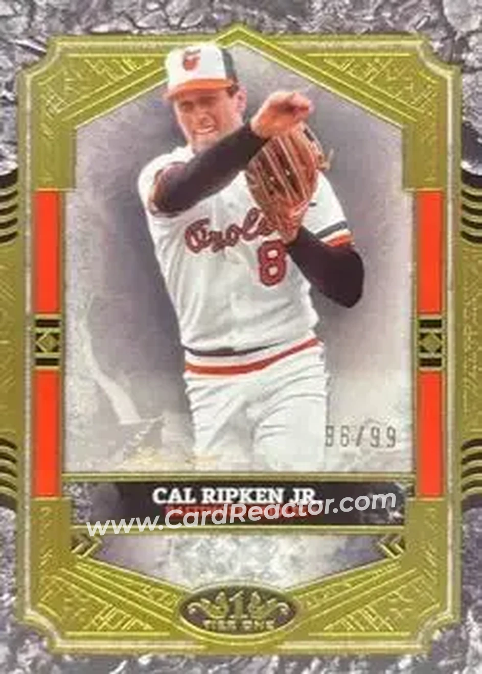 2025 Topps Tier One #7 - Cal Ripken - Baltimore Orioles - Front