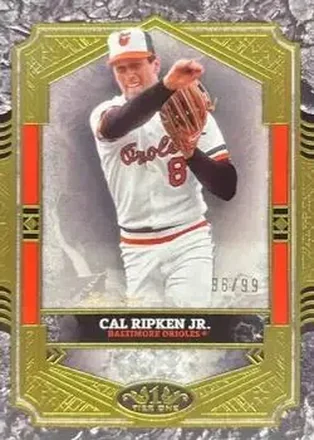 2025 Topps Tier One #7 - Cal Ripken - Baltimore Orioles