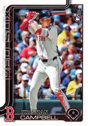 2025 Topps Update #US1 Kristian Campbell