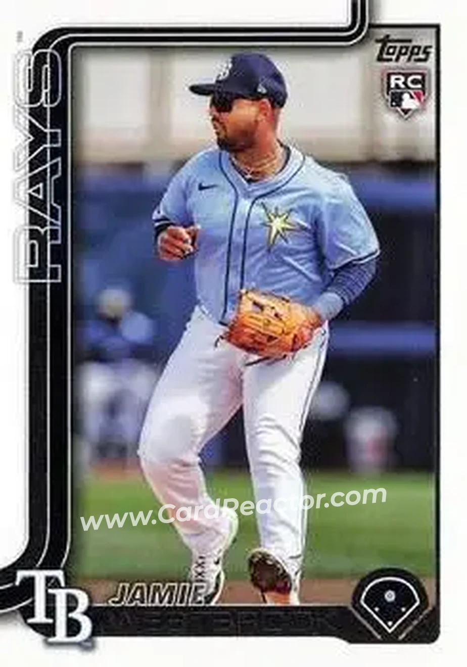 2025 Topps Update #US3 - Jamie Westbrook - Tampa Bay Rays