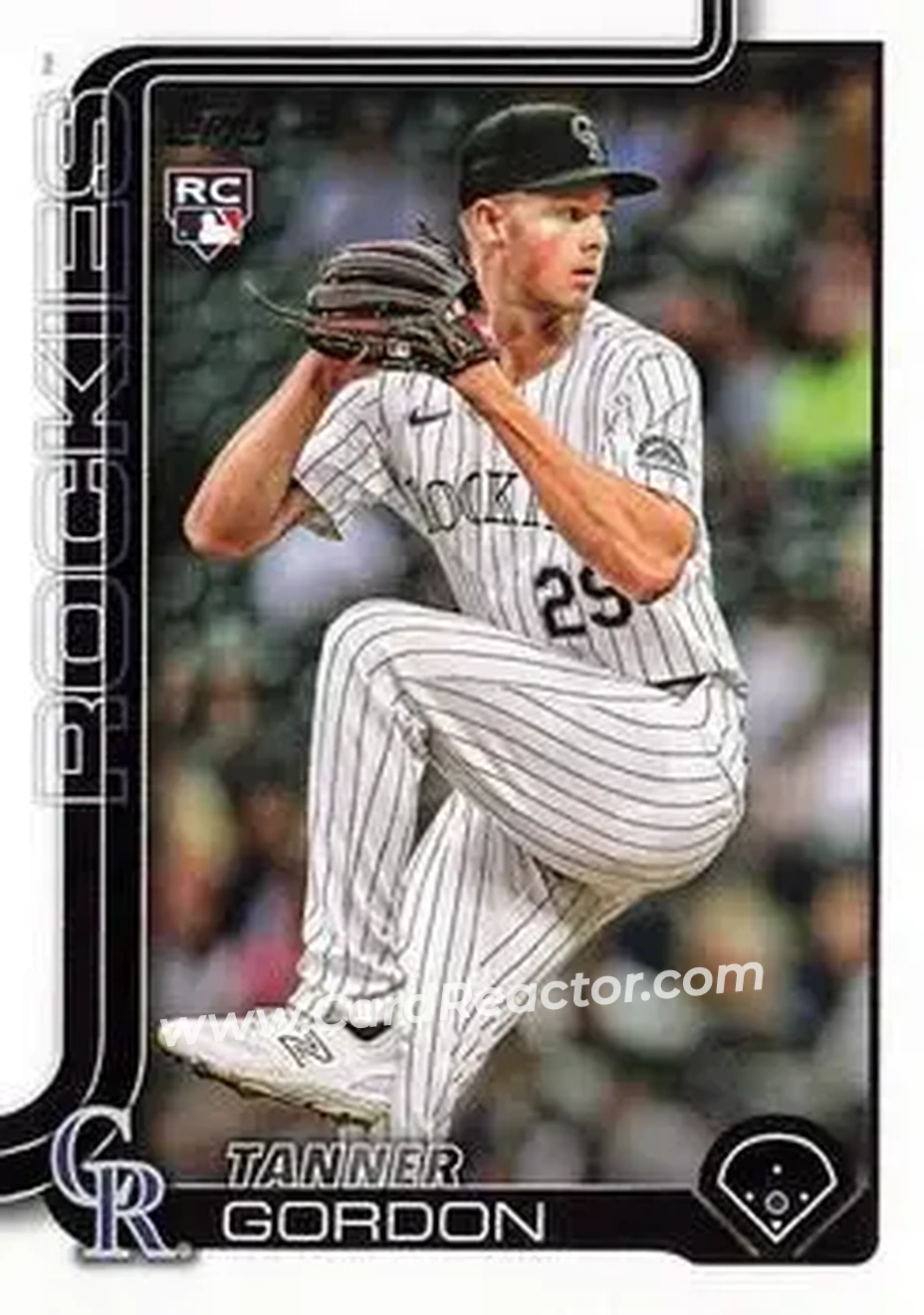 2025 Topps Update #US8 - Tanner Gordon - Colorado Rockies