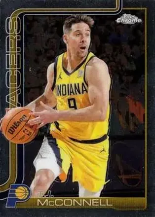 2025-26 Topps Chrome #11 - T.J. McConnell - Indiana Pacers