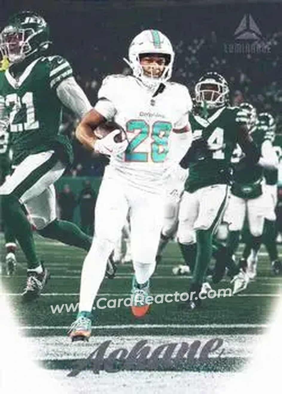 2025 Panini Luminance #7 - De’Von Achane - Miami Dolphins - Front