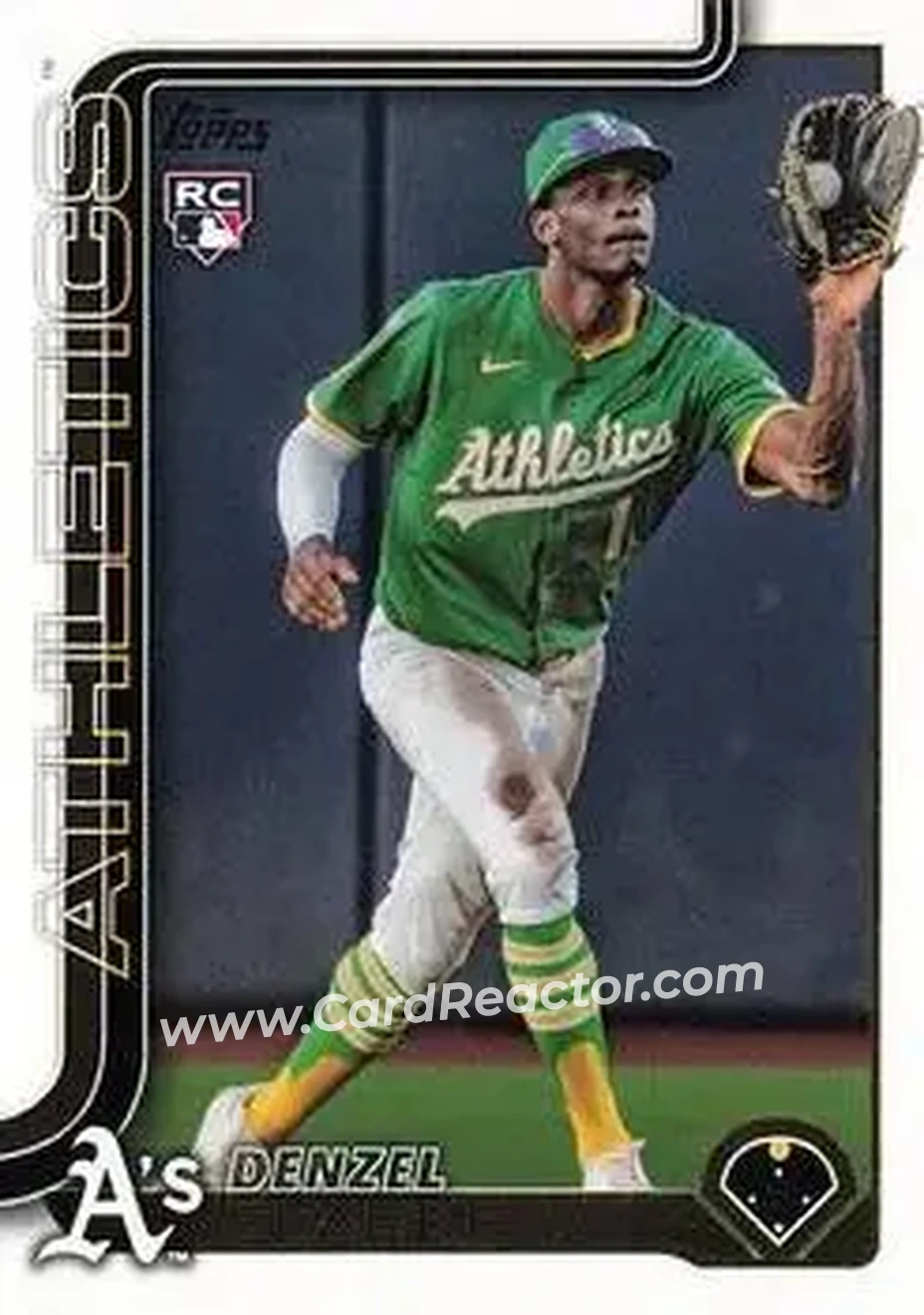 2025 Topps Update #US14 - Denzel Clarke - Athletics - Front