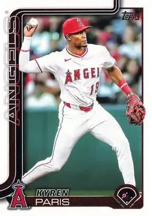 2025 Topps Update #US15 Kyren Paris