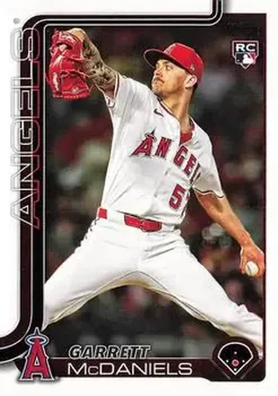 2025 Topps Update #US17 Garrett McDaniels