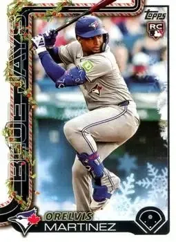 2025 Topps Holiday feature card