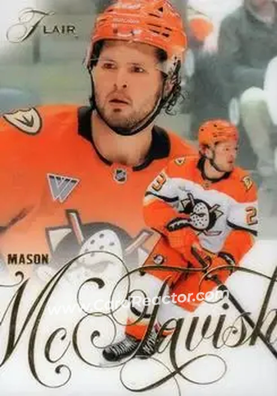 2025-26 Flair #2 - Mason McTavish - Anaheim Ducks - Front