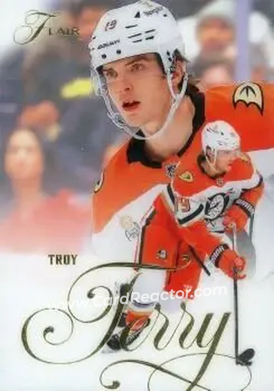 2025-26 Flair #3 - Troy Terry - Anaheim Ducks - Front