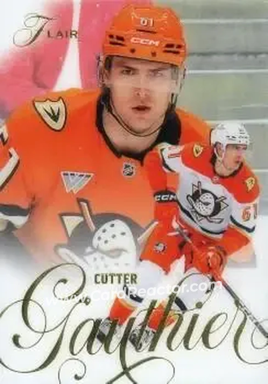 2025-26 Flair #4 - Cutter Gauthier - Anaheim Ducks - Front