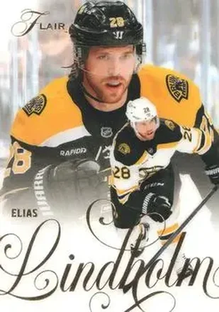 2025-26 Flair #5 - Elias Lindholm - Boston Bruins