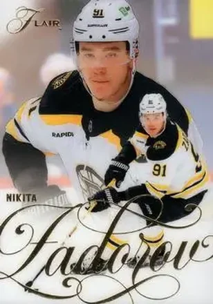 2025-26 Flair #6 - Nikita Zadorov - Boston Bruins