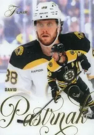 2025-26 Flair #7 - David Pastrnak - Boston Bruins