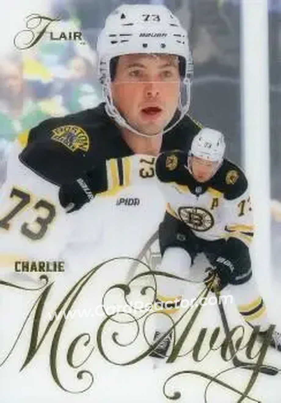 2025-26 Flair #8 - Charlie McAvoy - Boston Bruins - Front