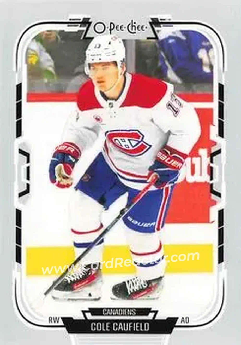 2025-26 O-Pee-Chee #3 - Cole Caufield - Montreal Canadiens - Front