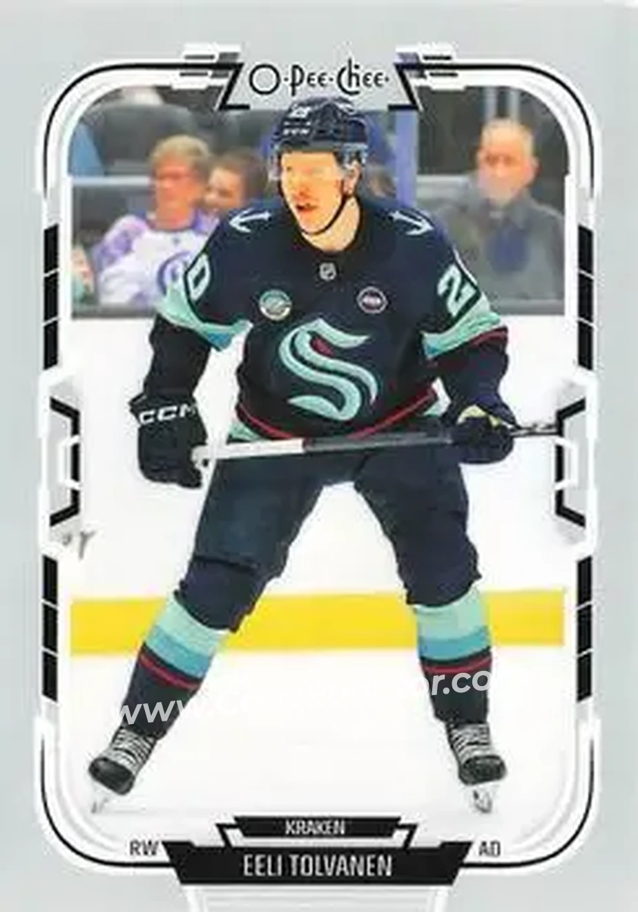 2025-26 O-Pee-Chee #4 - Eeli Tolvanen - Seattle Kraken - Front