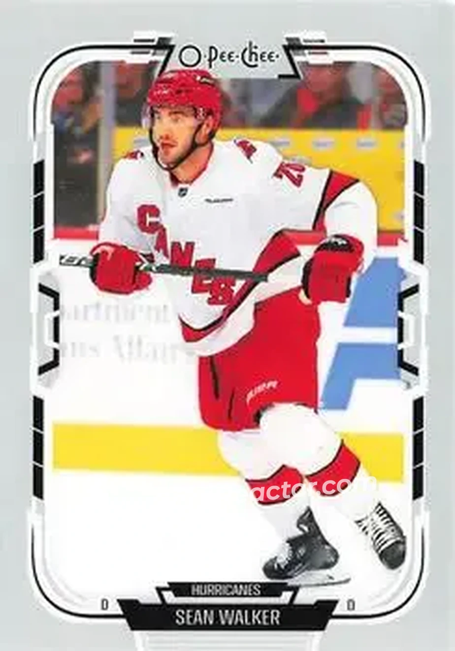 2025-26 O-Pee-Chee #6 - Sean Walker - Carolina Hurricanes - Front