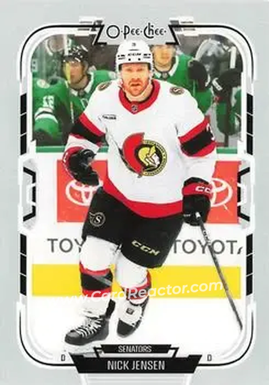 2025-26 O-Pee-Chee #9 - Nick Jensen - Ottawa Senators - Front