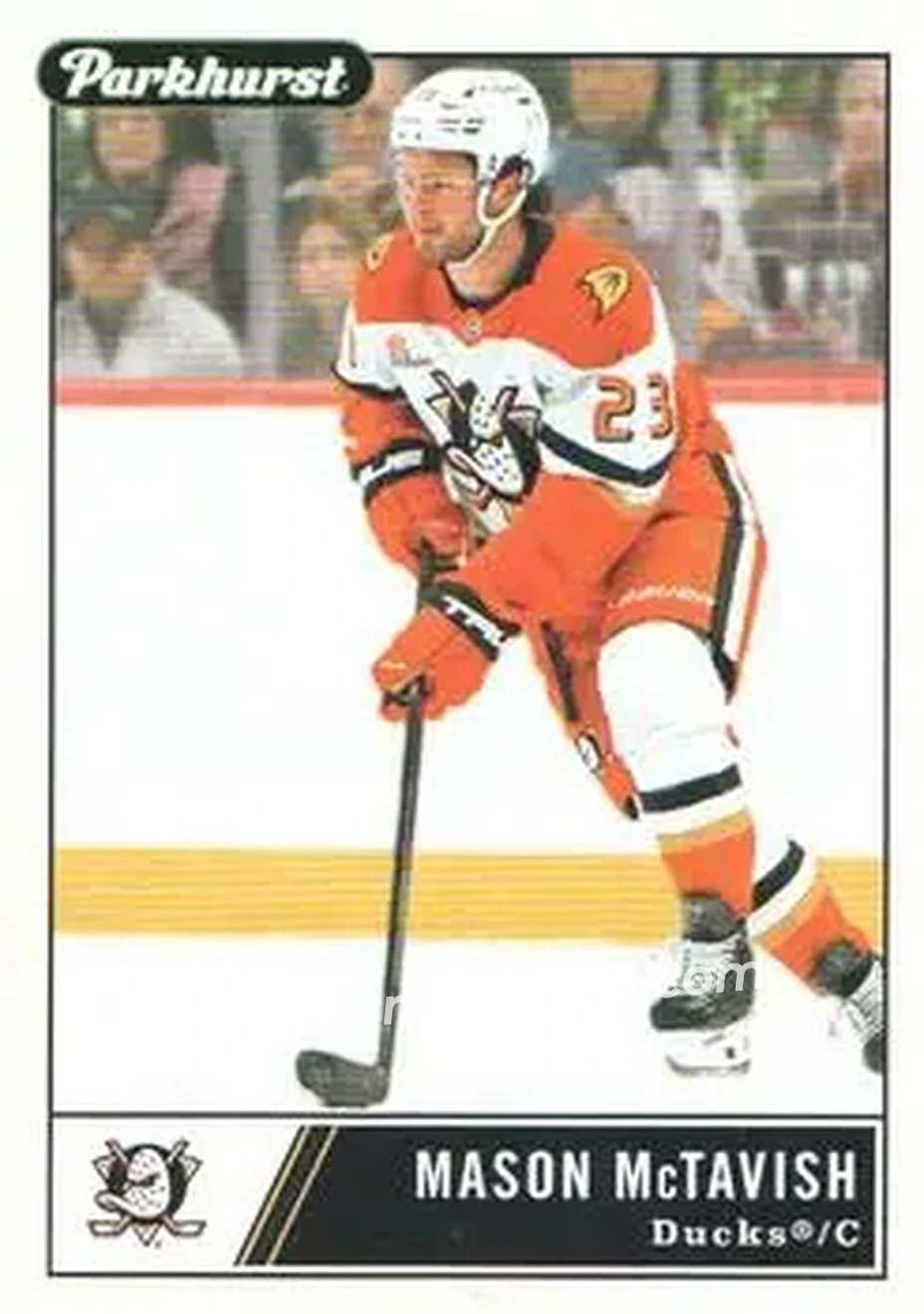 2025-26 Parkhurst #1 - Mason McTavish - Anaheim Ducks - Front