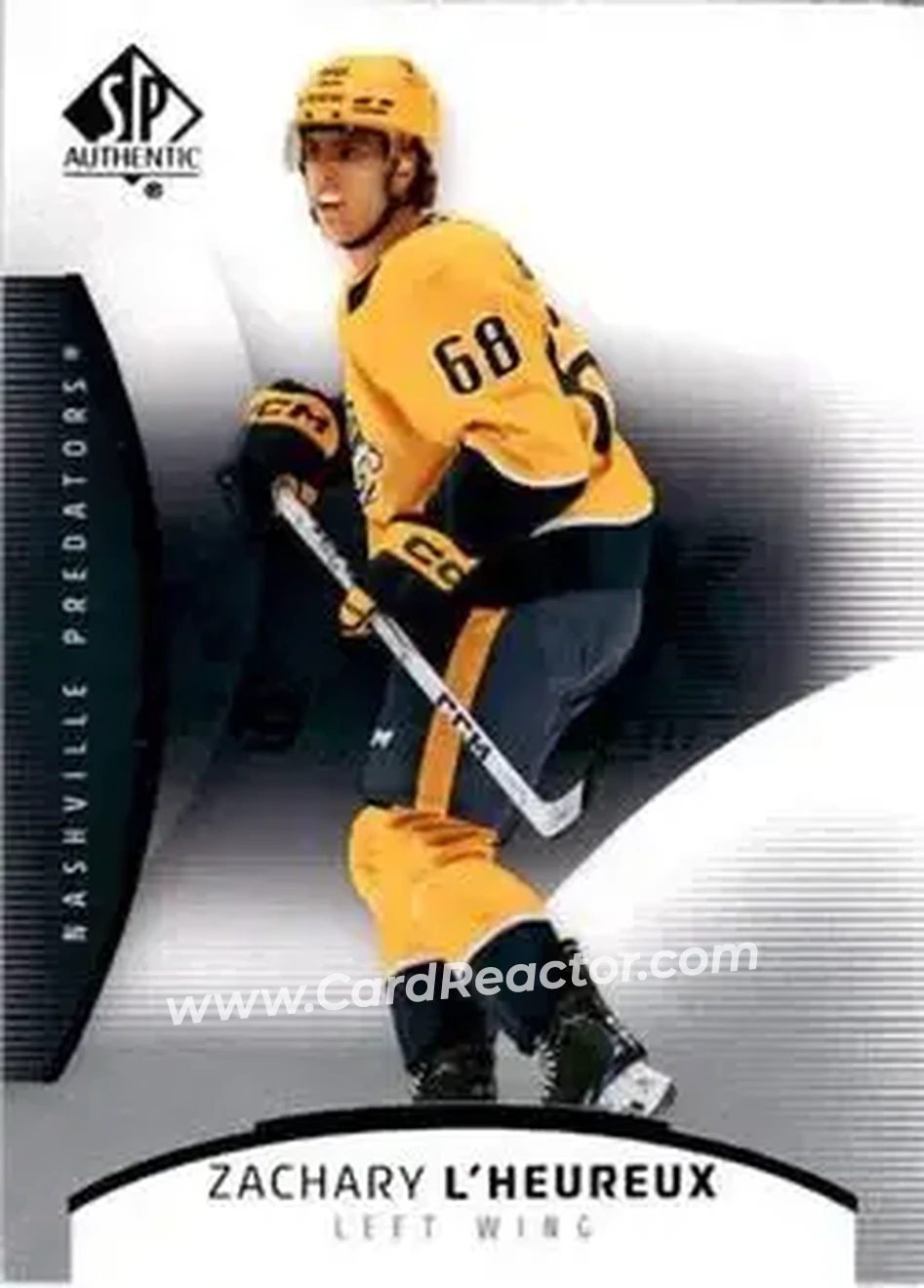 2025-26 SP Authentic #3 - Zachary L'Heureux - Nashville Predators
