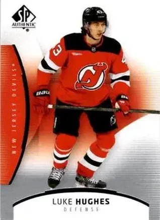 2025-26 SP Authentic #6 Luke Hughes