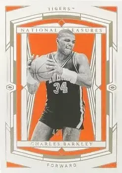 2020 Panini National Treasures Collegiate #10 Charles Barkley
