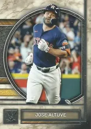 2025 Topps Museum Collection #23 - Jose Altuve - Houston Astros