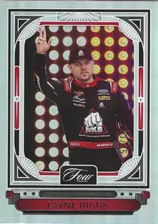 2026 Panini Turn Four #65 - Layne Riggs - Front Row Motorsports