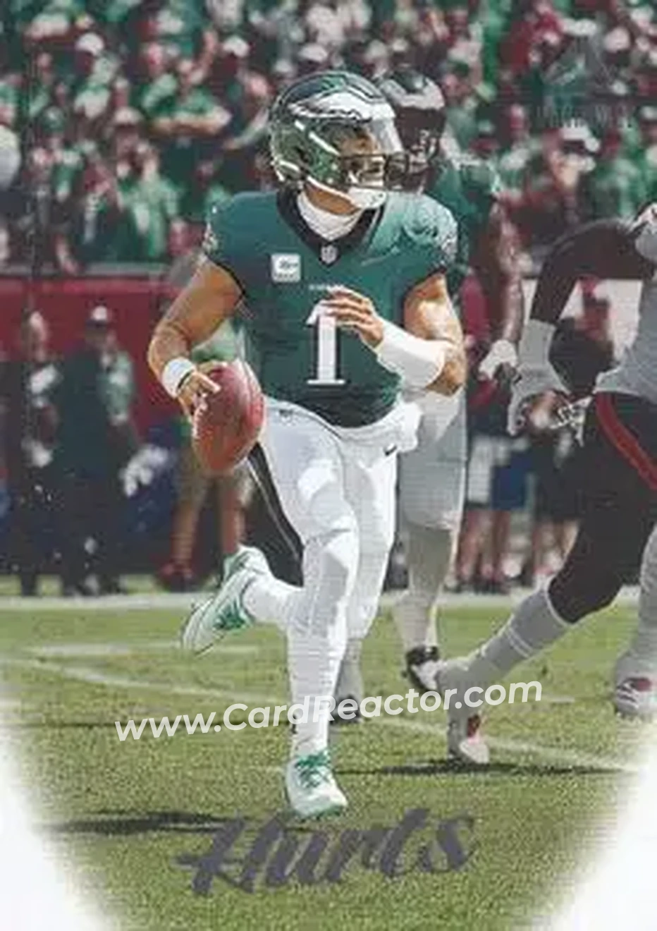 2025 Panini Luminance #17 - Jalen Hurts - Philadelphia Eagles - Front