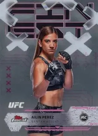 2025 Topps Finest UFC #7 - Ailin Perez