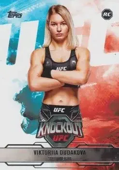 2025 Topps Knockout UFC feature card