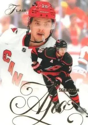 2025-26 Flair #18 - Sebastian Aho - Carolina Hurricanes