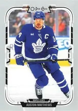 2025-26 O-Pee-Chee #15 - Auston Matthews - Toronto Maple Leafs