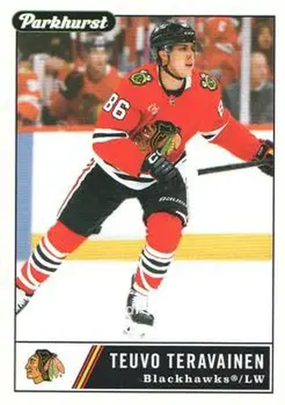 2025-26 Parkhurst #18 - Teuvo Teravainen - Chicago Blackhawks - Front