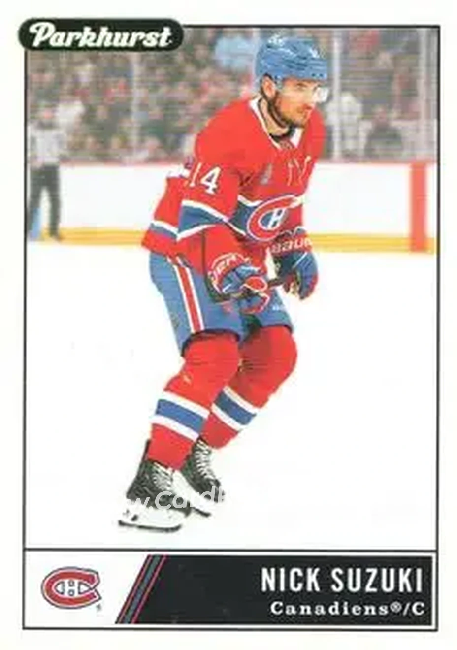 2025-26 Parkhurst #20 - Nick Suzuki - Montreal Canadiens - Front